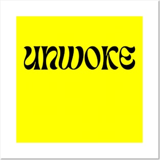 Unwoke Posters and Art